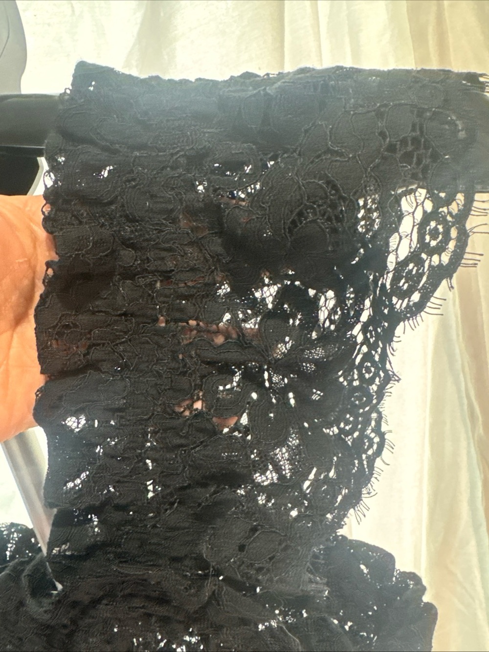 Hill House Collector's Edition The Lace Ellie Nap Dress - Black -Size medium - Picture 7 of 12